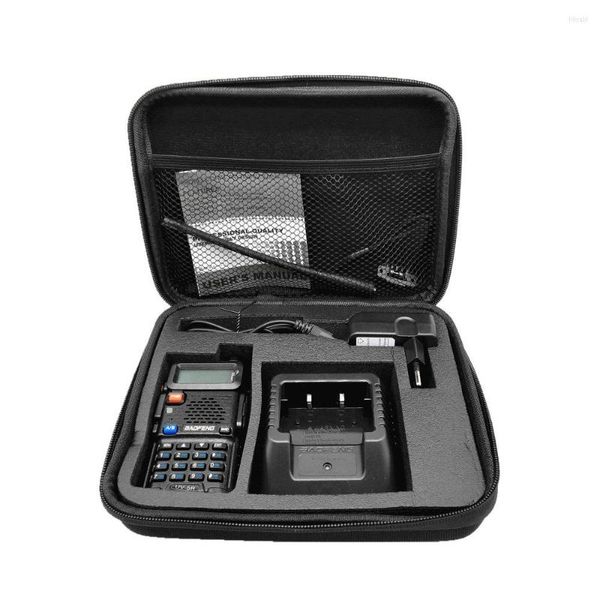 Talkie-walkie étui Radio bidirectionnelle pour BAOFENG UV-5R UV-5RE BF-F8 Plus sac de transport sac à main stockage Portable