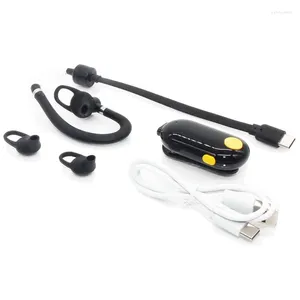 Talkie-walkie UHF 400-470Mhz 0.5W, Mini oreille suspendue, modèle Radio bidirectionnel, pièces de rechange, accessoires