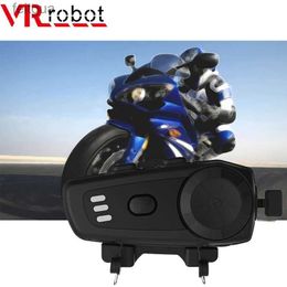 Talkie-walkie VR robot Bluetooth Interphone moto étanche sans fil mains libres casque Interphone pour 2 coureurs Intercomunicador YQ240130