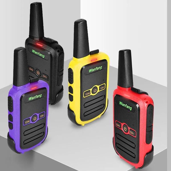 Walkie Talkie Walkie-talkie profesional mini color ultrafino ultrapequeño USB carga directa 231023