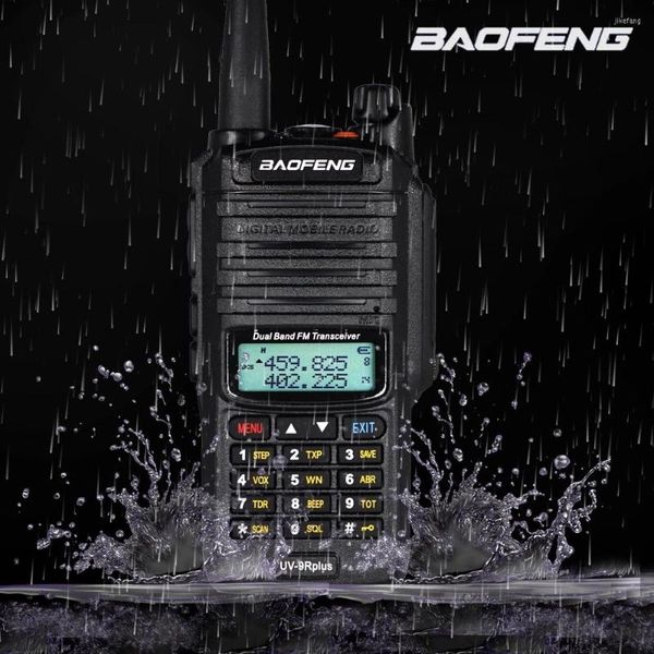 Talkie-walkie étanche Baofeng Ham Radio haute puissance 10W UV9R Plus longue portée Station CB double bande UHF/VHF émetteur-récepteur