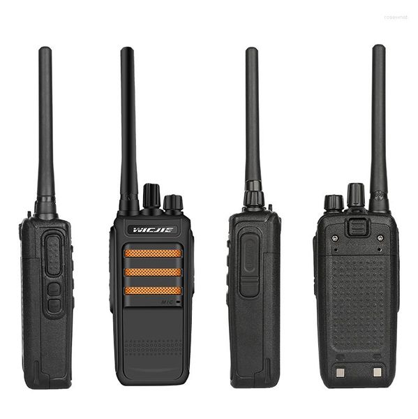 Talkie-walkie WICJIE-S1500 interphone à distance UHF 400-470MHz émetteur-récepteur de Communication Radio bidirectionnelle adapté au Camping El