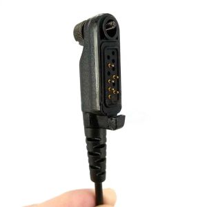 Walkie talkie Wired Earhook Headphone conduisant portable Remplacement de radio à deux voies pour Hytera Hyt PD600 / PD602 / PD602G