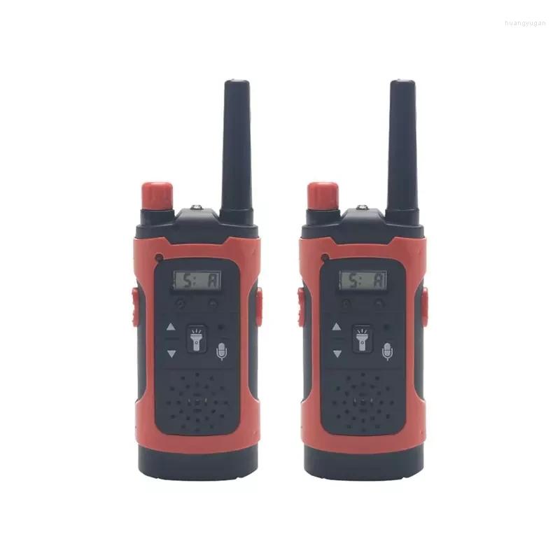 Walkie Talkie Toys Wireless for Children Electronic portátil Recepção de Longa Distância Grobes Infantil com LCD Display