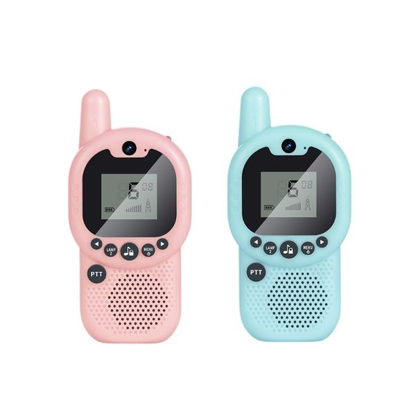 Talkies-walkies pour enfants, jouets portables, cadeau pour enfant, radio bidirectionnelle, jouets pour garçons et filles de 3 à 12 ans, pour jeux d'aventure, de randonnée en intérieur et en extérieur