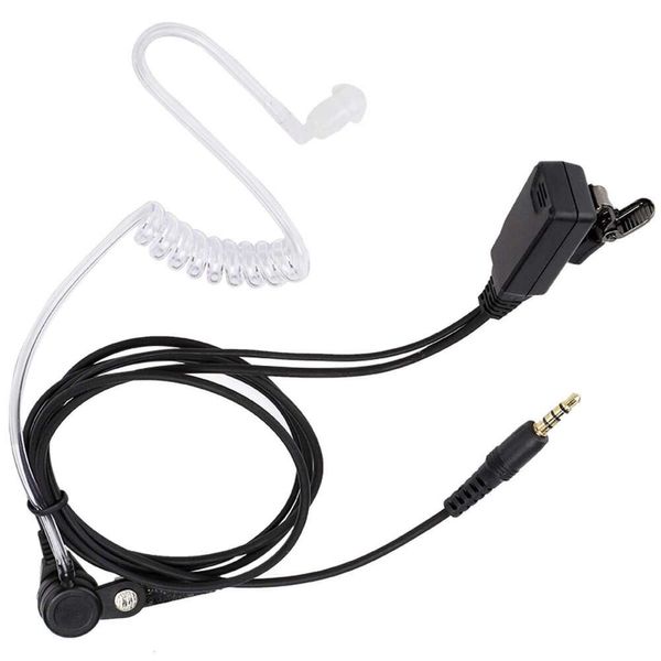 Talkie-walkie écouteur ppt talkie-walkie casque écouteur Air Tube Transparent 3.5mm écouteur adapté pour XIAOMI