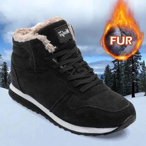 Bottes de marche plate-forme hommes Snow Men's Chaussures de randonnée 7 Fashion hivernale