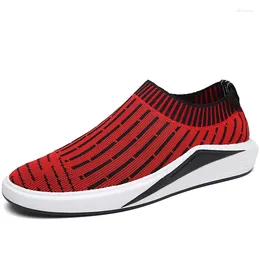 Chaussures de marche homme Waliking pour hommes unisexe tendances Slip/On baskets athlétiques noir Zapatillas chaussure de sport mâle baskets d'extérieur