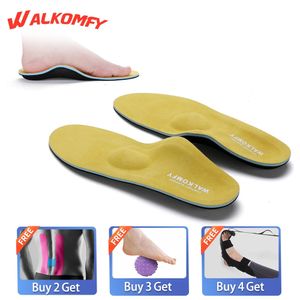 Walkomfy Eva semelles orthopédiques pour pieds plats fasciite plantaire douleur soutien de la voûte plantaire chaussures ortiques semelle soins des pieds pour femmes hommes 240304