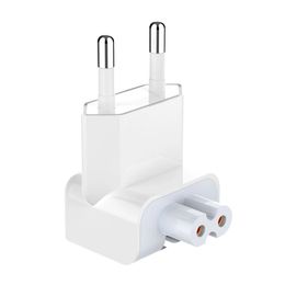 Chargeur électrique mural AC détachable, prise Euro EU, adaptateur d'alimentation à tête de canard pour Apple iPad iPhone, chargeur USB MacBook