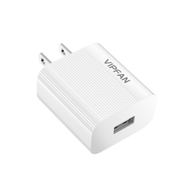 Chargeur mural US 5V 2.4A sortie adaptateur secteur USB pour Samsung Huawei téléphone portable intelligent tablette PC