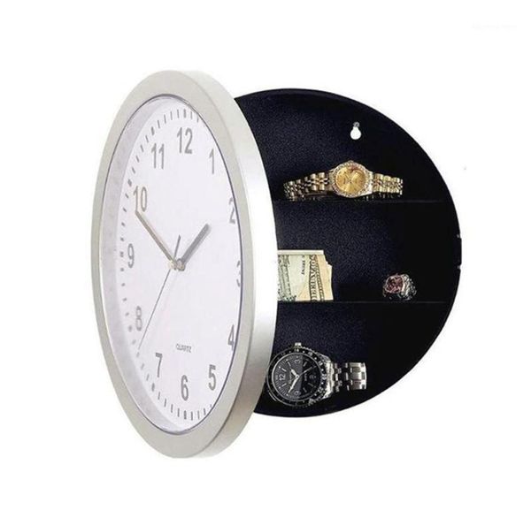 Horloge murale coffre-fort caché coffre-fort Secret coffre-fort caché horloge murale pour cachette secrète argent liquide bijoux mur Compartme14638224