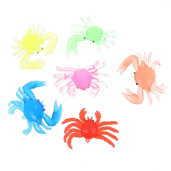 Horloges murales 20 pièces petits jouets de bain pour enfants Simulation Animal jouet Mini modèles imités Tpr océan enfant mer