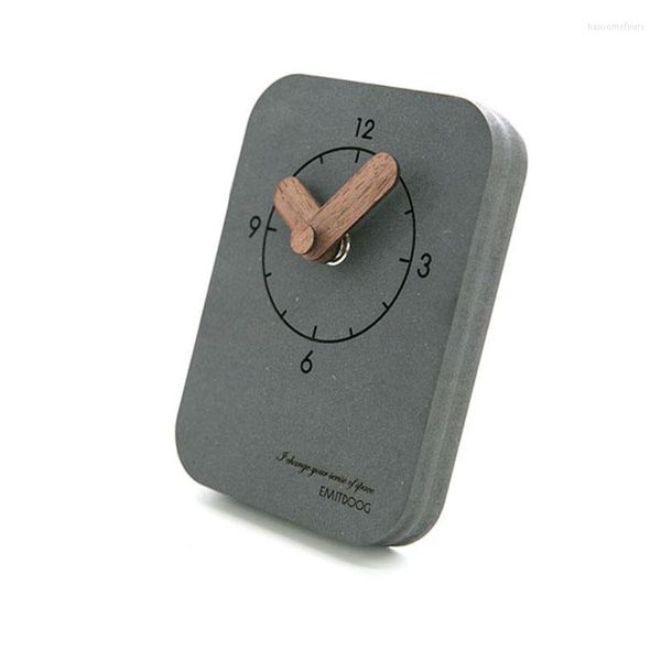 Relojes de pared 2022 Viernes Negro Gran venta EMITDOOG Reloj de decoración de madera Reloj de escritorio Regalo de Navidad Compre 2 y obtenga 1 gratis