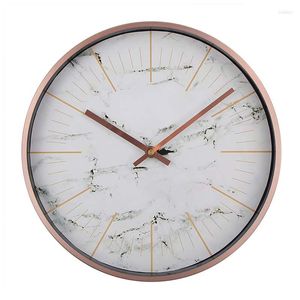 Wandklokken 2023 Silent Clock Modern Design Quartz Metal Designer WandKlok -horloge