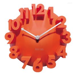 Wandklokken 3D Numeriek Super Silent Clock Modern Design Woonkamer Decoratie Keuken Mute Watch Home Interieur Decor