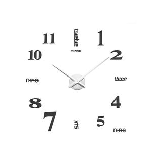 Horloges Murales Acrylique Bricolage Horloge Européenne Autocollants Décoratifs Salon Innovant Pour La Maison Decor1 Drop Delivery Jardin Décor Dhrfo