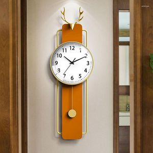 Wandklokken kunst 3d Watch wanden modern huisontwerp luxe groot formaat digitale kinderen slaapkamer cadeau houten horloge murale decor