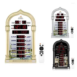 Wandklokken Azan Klok LED Moslim Gebed Athan Lezen Thuis/Kantoor/Moskee Digitale Home Decor