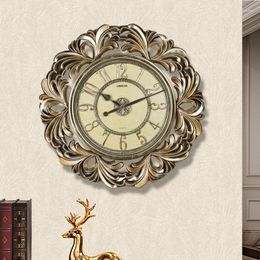 Wandklokken Badkamer Grote Klok Moderne Woonkamer Zilveren Ronde Creatieve Ongebruikelijke Reloj De Pared Woondecoratie AB50WC
