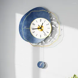 Orologi da parete Bagno Grande orologio digitale Meccanismo da cucina Lancette Moderno ed elegante Lavoro Nordic Wanduhr Decorazione della casa YX50WC