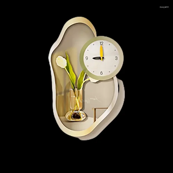 Wandklokken Badkamer Grote Digitale Klok Keukenmechanisme Handen Modern Stijlvol Werk Nordic Wanduhr Decoratie Thuis