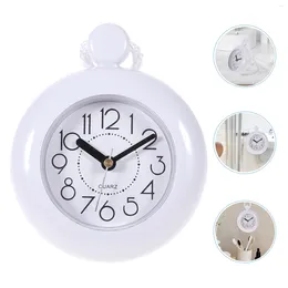 Relojes de pared para baño, Reloj resistente al agua, adorna, temporizador silencioso, alarma, plástico silencioso, colgante a prueba de agua, Reloj De Pared Digital