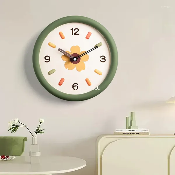 Horloges murales batterie numérique moderne enfants pendentif minimaliste mignon horloge électronique salon accessoire Casa décor à la maison