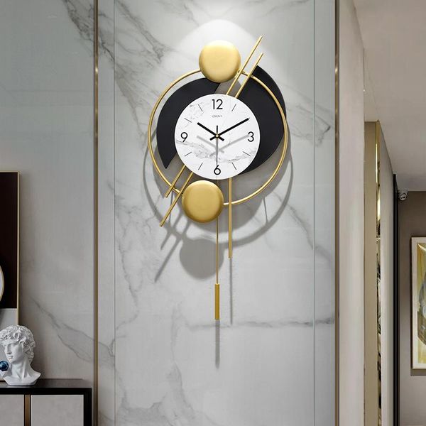 Horloges murales Batterie Machine Horloge Mouvement Art Adulte Moderne Numérique Design Nordique Salle Reloj Pared Eg50wc