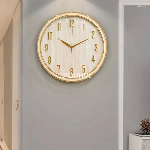 Horloges murales Chambre Horloge À Piles Cuisine Élégant Salon Reloj De Pared Jeu Décoratif