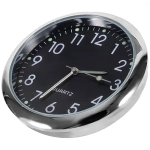 Wandklokken Auto Pointer Meter Luminous Clock Watches Dashboard Digitale voertuig Pocket Table Vent Cars