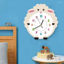 Wanduhren, Cartoon-Uhr, kreativ, Wohnzimmer, stumm, Kindermode, einfach, niedlich