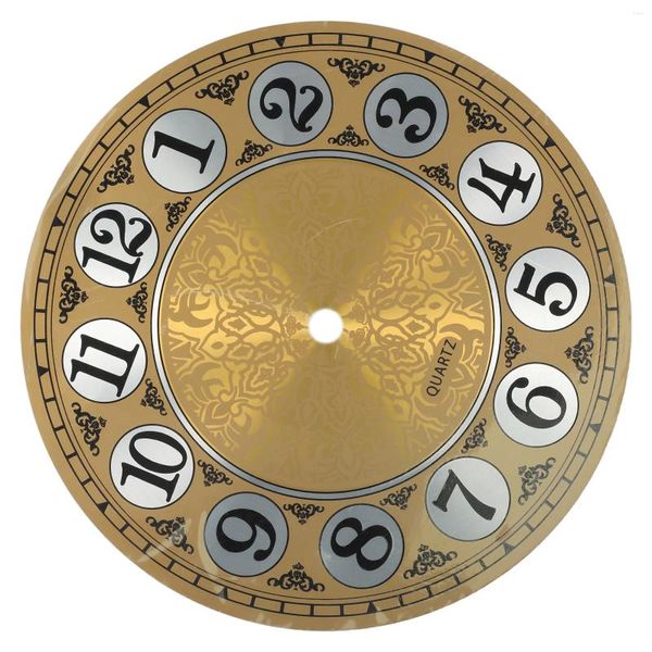 Horloges murales accessoires de cadran en aluminium diamètre de chiffres arabes