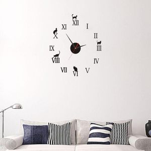 Horloges murales horloge suspendue décor accessoire bricolage Style nordique accessoires ménagers pendentif Simple fournitures pour la maison décalcomanie