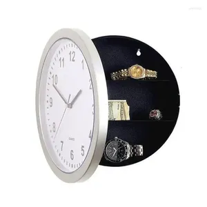 Wall Clocks Clock Hidden Safe Secret Safes For Stash Money Cash Jewelry Compartment