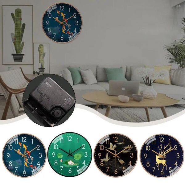 Relojes de pared Reloj Moderno Minimalista Dormitorio Arte Personalidad Creativa Sala de estar Moda Reloj Decoración Silencio