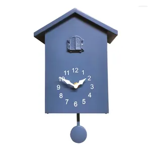 Horloges murales Creative Cuckoo Clock Silent Home Decor Nordic Bureau Tacle Montres Salon Décoration Idées cadeaux