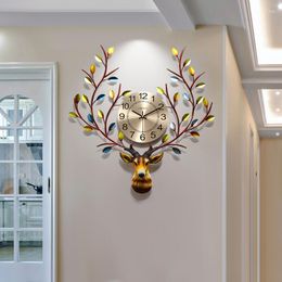 Wandklokken Decoreerde moderne woonkamer creatieve klokdecoraties Relojes de pared home innovatieve accessoires