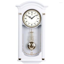 Relojes de pared Digital creativo reloj grande Retro Interior Shabby Chic relojes clásicos Horloge Murale decoración del hogar YX50WC