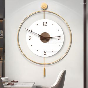 Horloges murales numérique horloge à main accessoires autocollant mécanisme Table alarme Design moderne Woonkamer Decoratie décoration de la maison de luxe