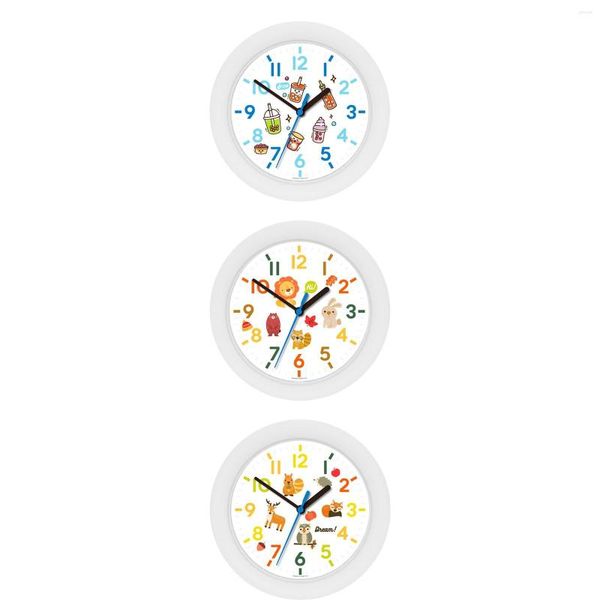 Horloges murales Bricolage Horloge Autocollants Pour Enfants Enfants Maison Salon Cadeaux