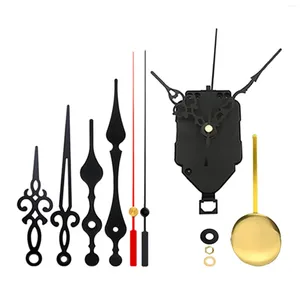 Horloges murales Pièces de réparation de bricolage Kit de mouvement de l'horloge Filetage de 13 mm Accessoire pour panneau de 8 à 10 mm d'épaisseur d'installation simple multifonctionnelle