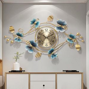 Wandklokken mode 3D klok modern design woonkamer decoratie restaurant veranda home decor metaal horloges