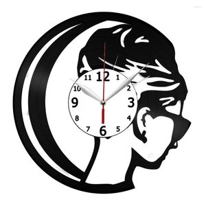 Horloges murales fille Design horloge dessin animé moderne montre salon décoration cadeau spécial 3D