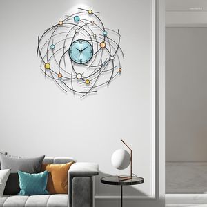 Horloges murales Cuisine Cloche décorative Hall de design moderne électronique pour les montres de salon Horloge Murale décor