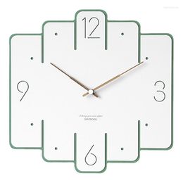 Relojes de pared Cocina Diseño moderno silencioso Decoración para el hogar Reloj grande de lujo Digital Nordic Horloge Murale Decoración de la sala de estar