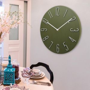 Wandklokken Grote Klok Mute Modern Design Voor Thuis Woonkamer Decoraties Ambachten Horloges Reloj De Pared