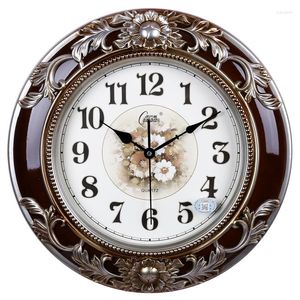 Wandklokken grote klok retro 3d woonkamer moderne Noordse shabby chic stille keuken horloge Reloj Cocina Home Decor SC608