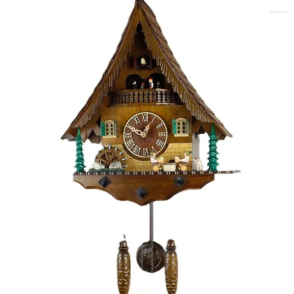 Relojes de pared Mecanismo silencioso de cuco grande Cosas para decorar el reloj del hogar con accesorios de números