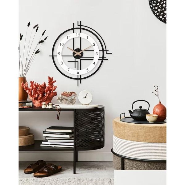 Horloges murales Grande horloge murale horloges uniques pour numéros modernes salon livraison directe maison jardin décor à la maison horloges Ot1Aq